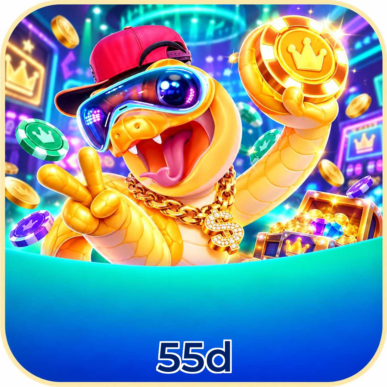 Catálogo de slots da 55d com RTP médio de 96,52%