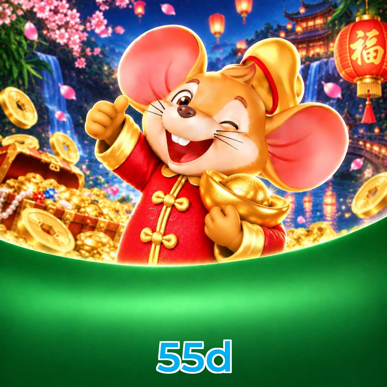 Página oficial da 55d no Facebook com promoções e suporte