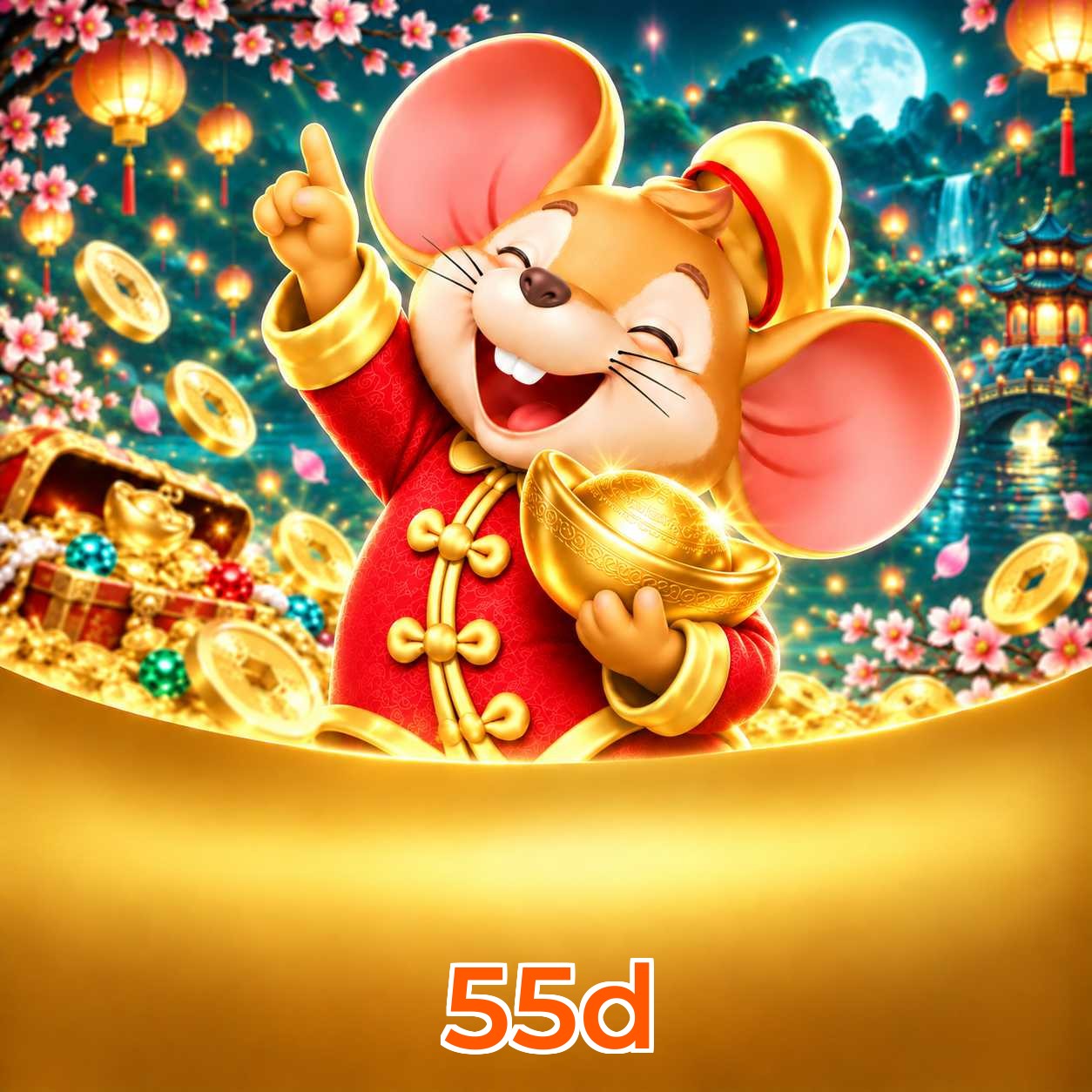 Grandes vitórias nos jogos Fortune da 55d